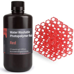 Фотополимерная смола Elegoo Water Washable 50.103.0002 (красный)