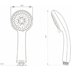 Душевая лейка AV Engineering AVSSS-022