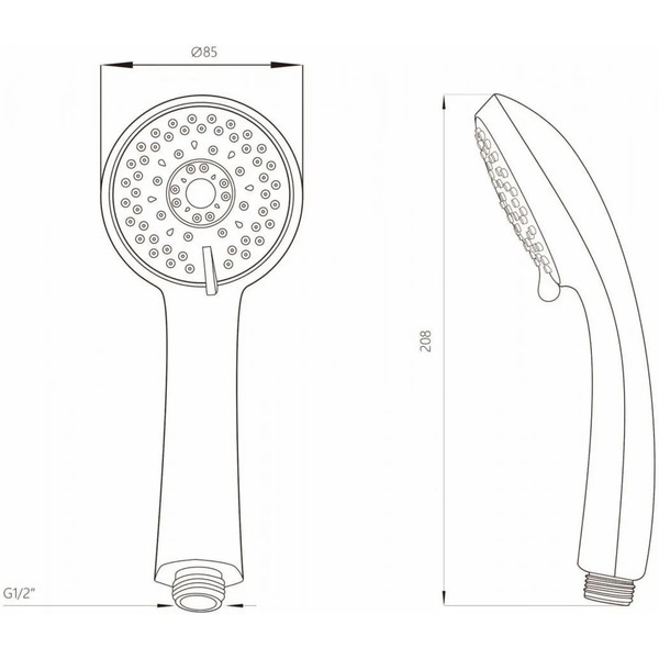 Душевая лейка AV Engineering AVSSS-022