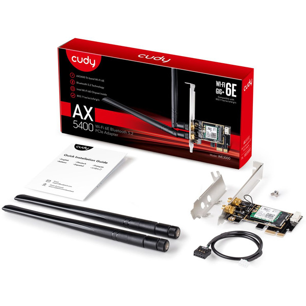 Wi-Fi/Bluetooth адаптер Cudy WE3000