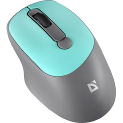 Мышь Defender Feam MM-296 (серый/мятный)