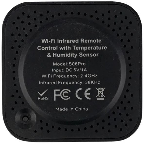 Умный пульт Connect с датчиками температуры и влажности EKF irr-ths