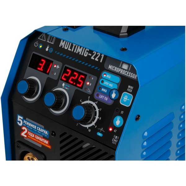 Сварочный инвертор Solaris MULTIMIG-221