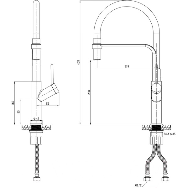 Смеситель Esko K50GB