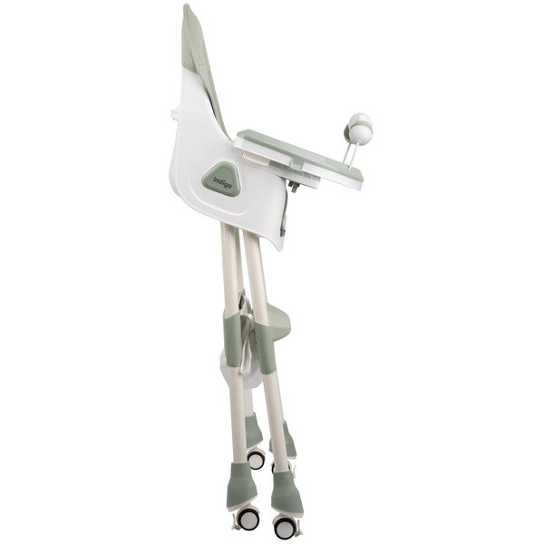 Стульчик для кормления INDIGO Corn (зеленый/серый)