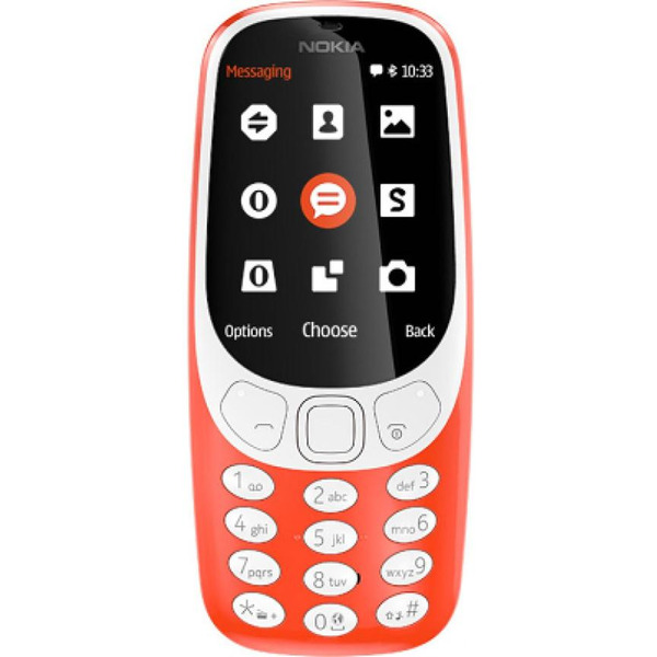 Телефон GSM Nokia 3310 Dual SIM (красный)