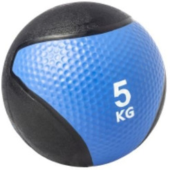 Медицинбол Sundays Fitness IR97801 (5кг, голубой/черный)