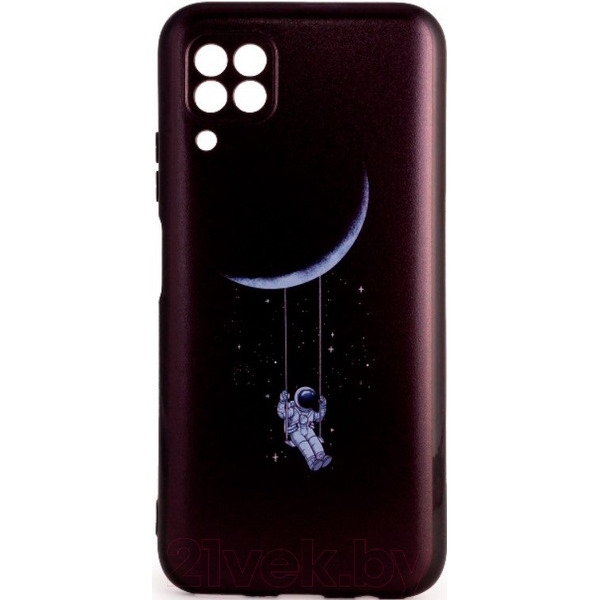 Задняя накладка CASE Print Huawei P40 lite / Nova 6SE луна в облаках