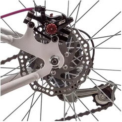 Велосипед Novatrack Jenny Pro D 2023 24SHD.JENNYPRO.14WT23 (белый)