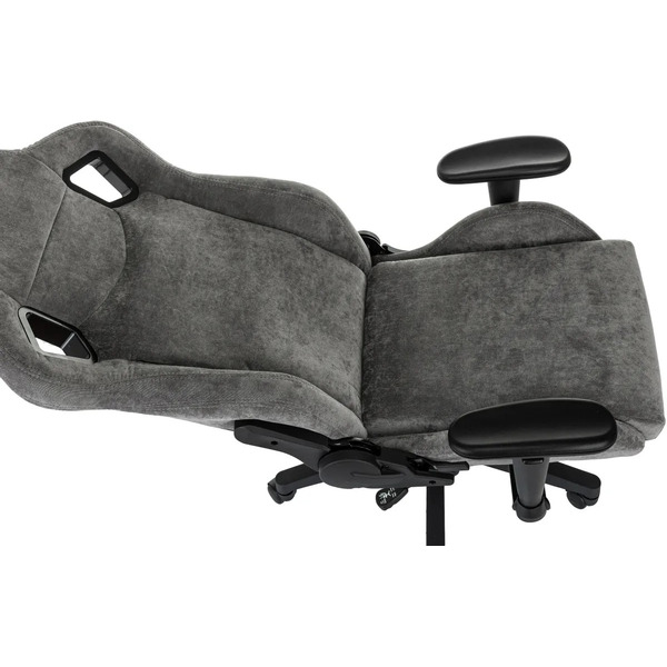 Кресло игровое Zombie Ghost Fabric (серый)