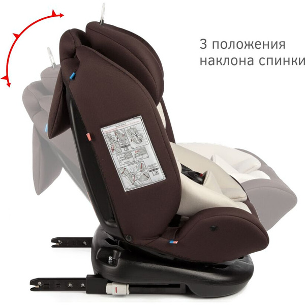Автокресло Siger Престиж Isofix Lux KRES3946 (шоколад)