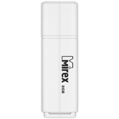 USB Flash MIREX Line White 8GB (13600-FMULWH08)