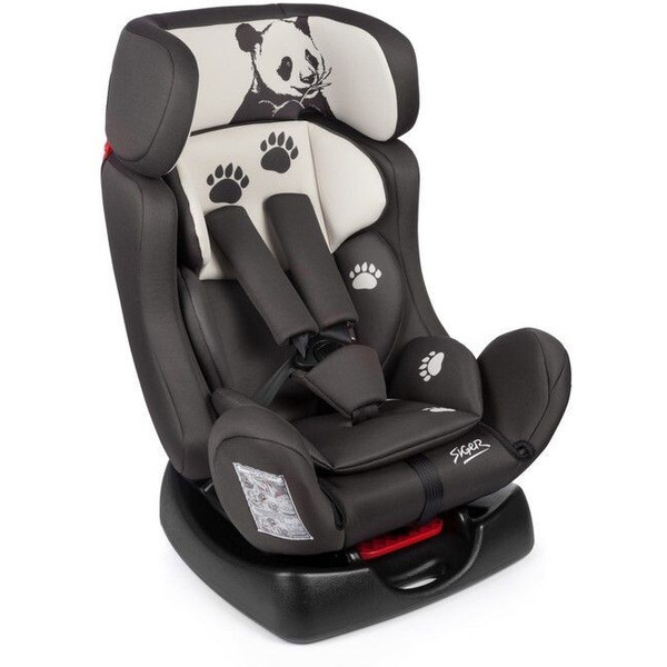 Детское автокресло Siger Диона Animals Панда (серый/бежевый)