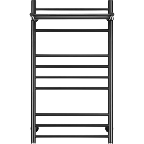 Полотенцесушитель Ростела Свирель V+ 500x1000/11 1" (Ral 9005, нижнее подключение)