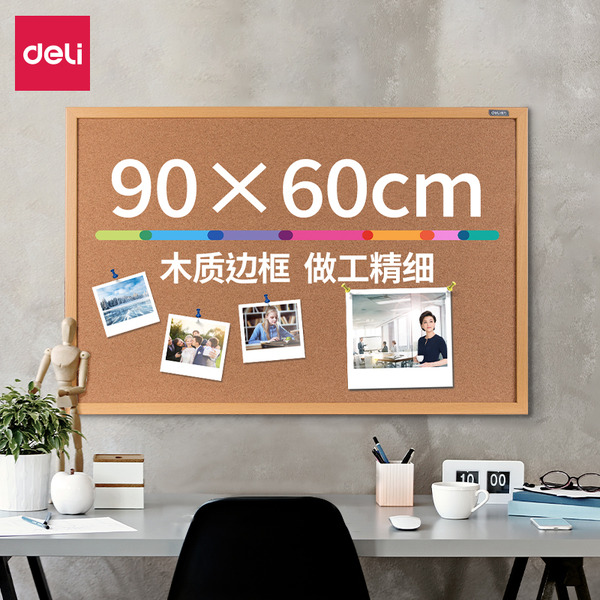 Доска пробковая DELI 8764