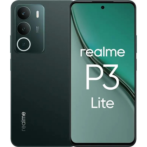 Смартфон Realme P3 Lite 4GB/128GB (зеленая сосна)