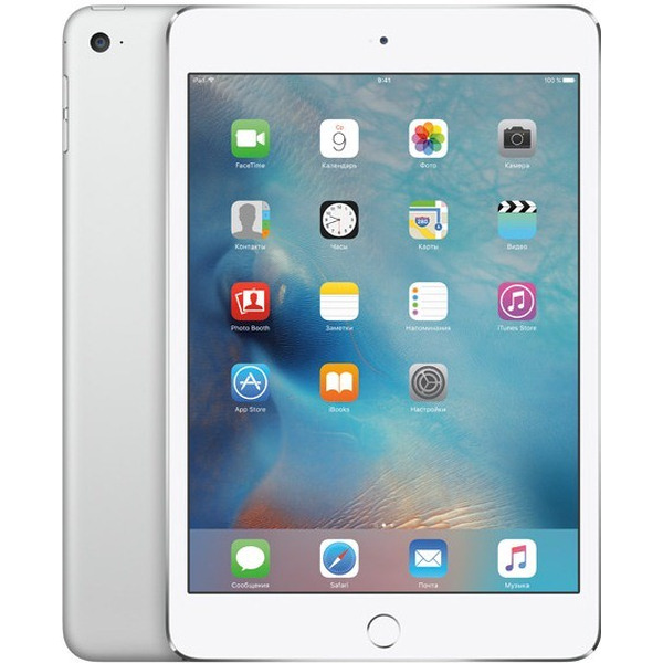 Планшет Apple iPad mini 4 Wi-Fi 128GB Silver (MK9P2RK/A A1550)