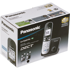 Телефон стандарта dect PANASONIC KX-TG6811RUB