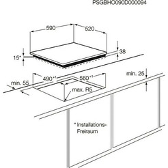 Варочная панель Electrolux EHF6343FOK