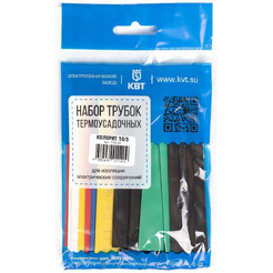 Набор термоусадочных трубок КВТ Колорит 10/5 73638