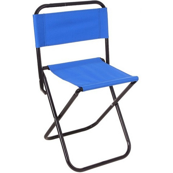 Стул складной текстильный на металлическом каркасе AM/63 35*26*58 см (арт. 10629119, код 010006)