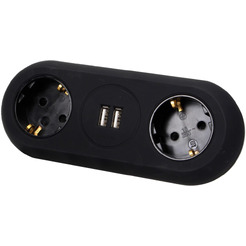 Блок розеточный Orno OR-AE-13133-B 1,4 м