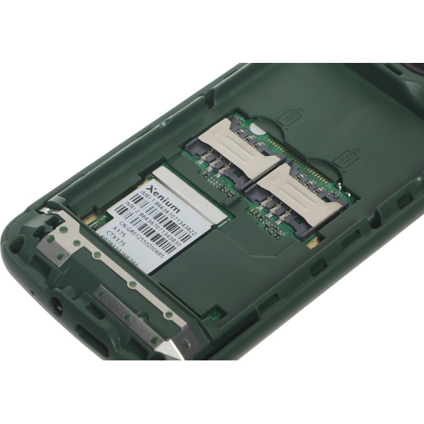 Телефон Xenium X175 (зеленый)