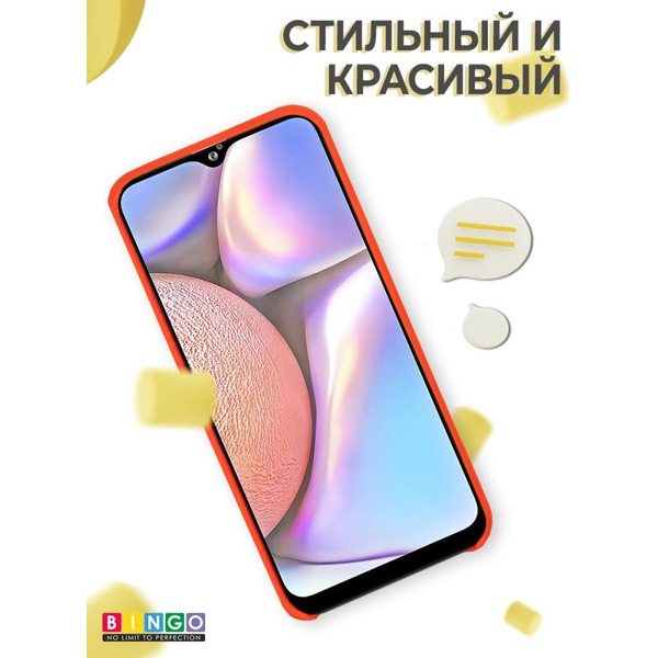 Бампер Bingo Liquid TPU для SAMSUNG Galaxy Note 10 Lite Красный