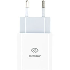 Сетевое зарядное устройство Digma DGW2C (DGW2C0F010WH)