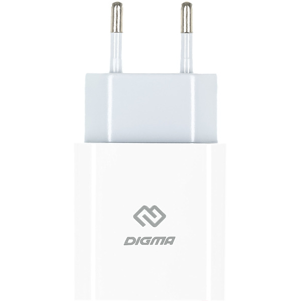 Сетевое зарядное устройство Digma DGW2C (DGW2C0F010WH)