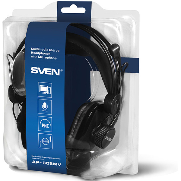 Наушники с микрофоном SVEN AP-605MV