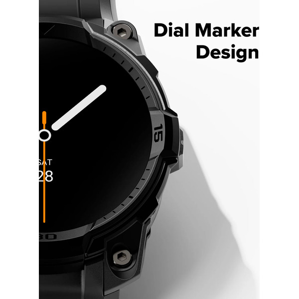 Ремешок с чехлом RINGKE Rugged Gear для Galaxy Watch 8 44mm ALL BLACK