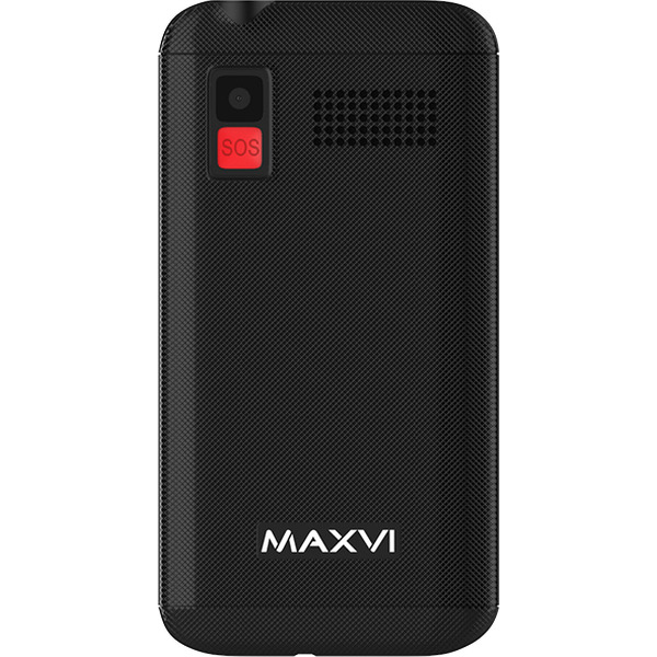 Кнопочный телефон Maxvi B200 (черный)