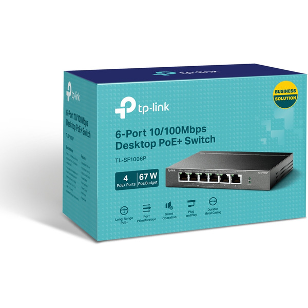 Коммутатор TP-Link TL-SF1006P