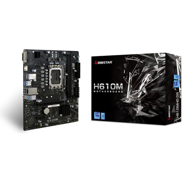 Материнская плата BIOSTAR H610MHD D5