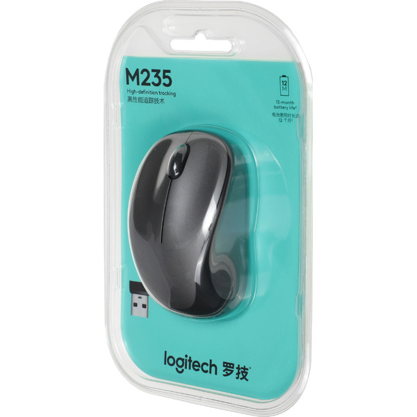 Мышь Logitech Wireless Mouse M235