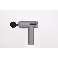 Перкуссионный массажер Miru BM-19 (4 насадки, серый)