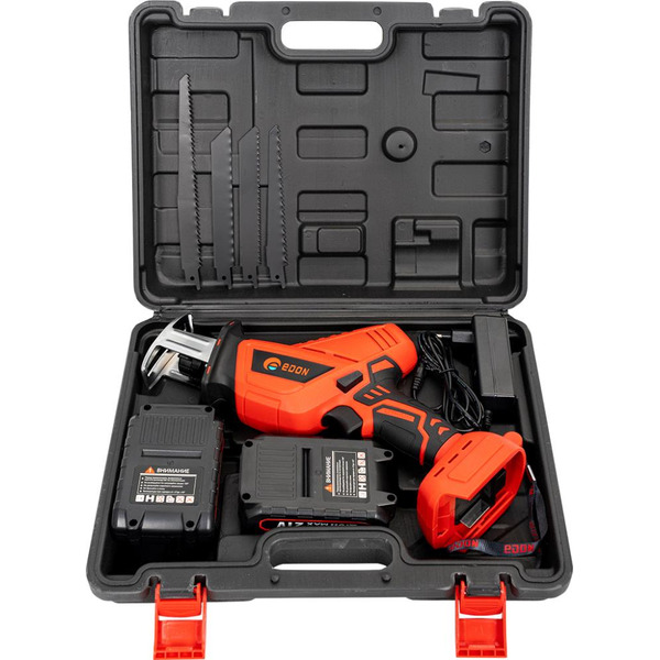 Сабельная пила Edon URS-21A (с 2-мя АКБ, кейс)