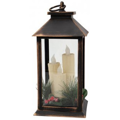 Декоративный фонарь со свечкой NEON-NIGHT 513-048