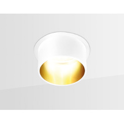 Точечный светильник Ambrella light TN201 WH/GD