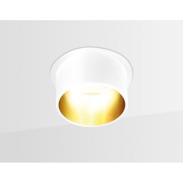 Точечный светильник Ambrella light TN201 WH/GD