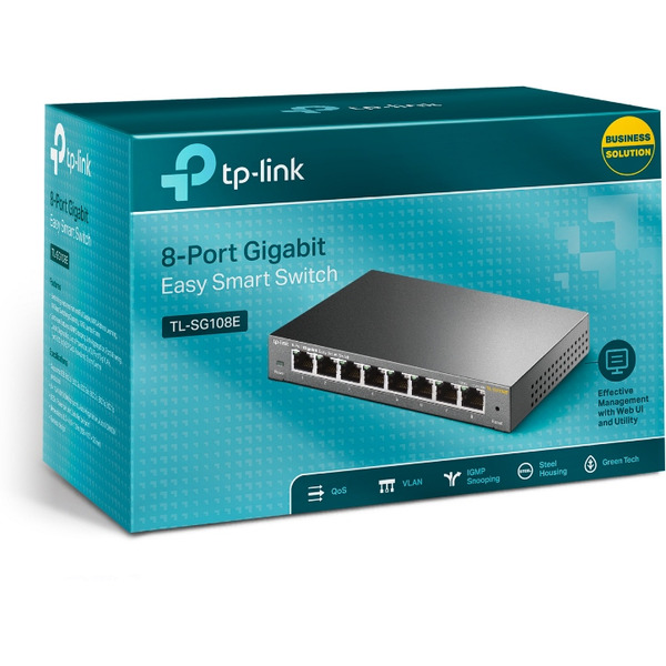 Коммутатор TP-Link TL-SG108E