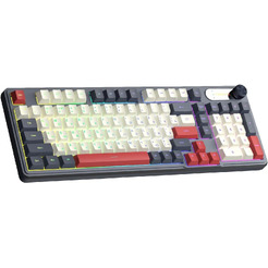 Клавиатура FURYCUBE IP98S PRO (бежевый/темно-синий/бордовый)