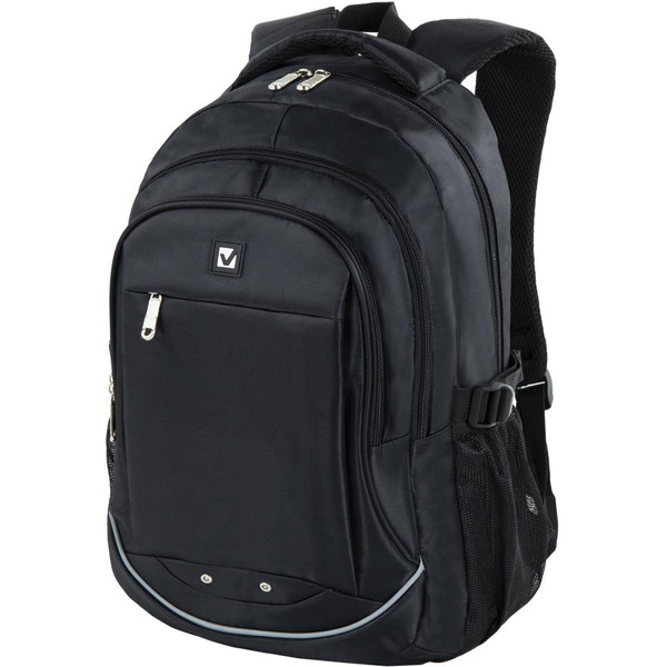 Рюкзак BRAUBERG HIGH SCHOOL Карбон 270758