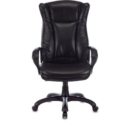 Кресло офисное Бюрократ CH-879N (черный Leather Venge Black)