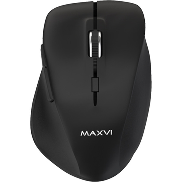 Мышь Maxvi MWS-02 (черный)