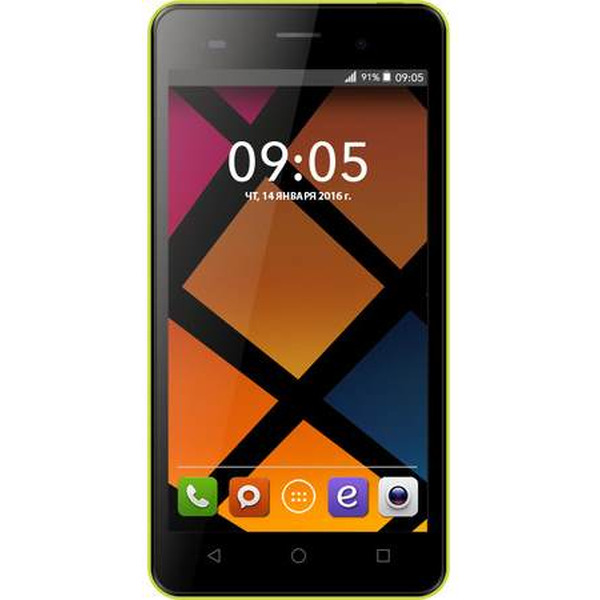 Смартфон BQS-5020 Strike Желтый