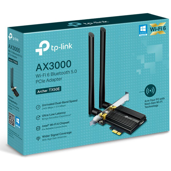 Wi-Fi/Bluetooth адаптер TP-Link Archer TX50E