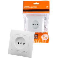 Розетка TDM Лама SQ1815-0022 (белый)
