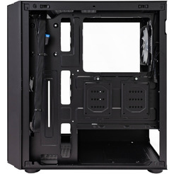 Корпус 1stPlayer T7-P T7-P-BK-4F7 (черный)